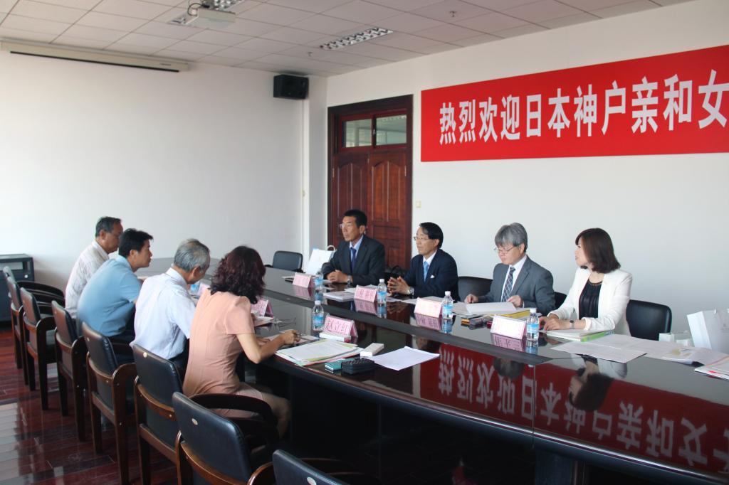 日本亲和学园访问团访问我院