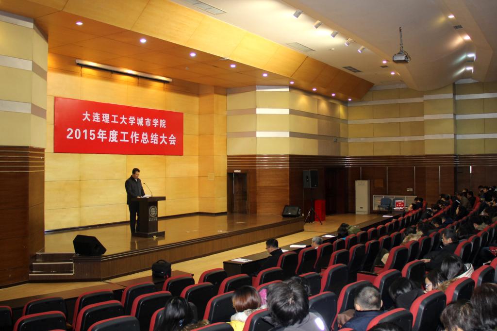 我院召开2015年度工作总结大会