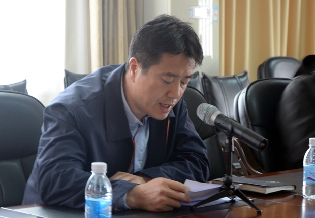 杨斌副院长主持会议并提出工作要求