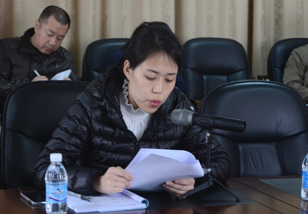 办公室主任王战传达市高校工委会议精神