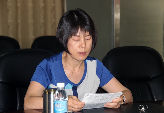 张明君副院长发言