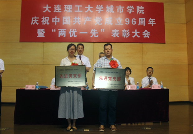 先进党支部受到表彰