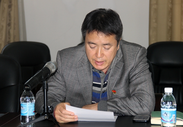 杨斌副院长谈学习体会