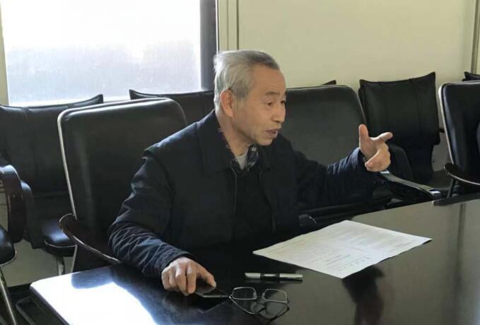 匡国柱院长提出工作要求