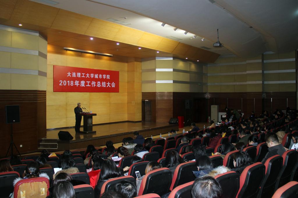 我院召开2018年度工作总结大会